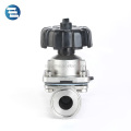 DIN Food Grade SS316L Stainless Steel EPDM+PTFE Sanitary Clamp Diaphragm Valve